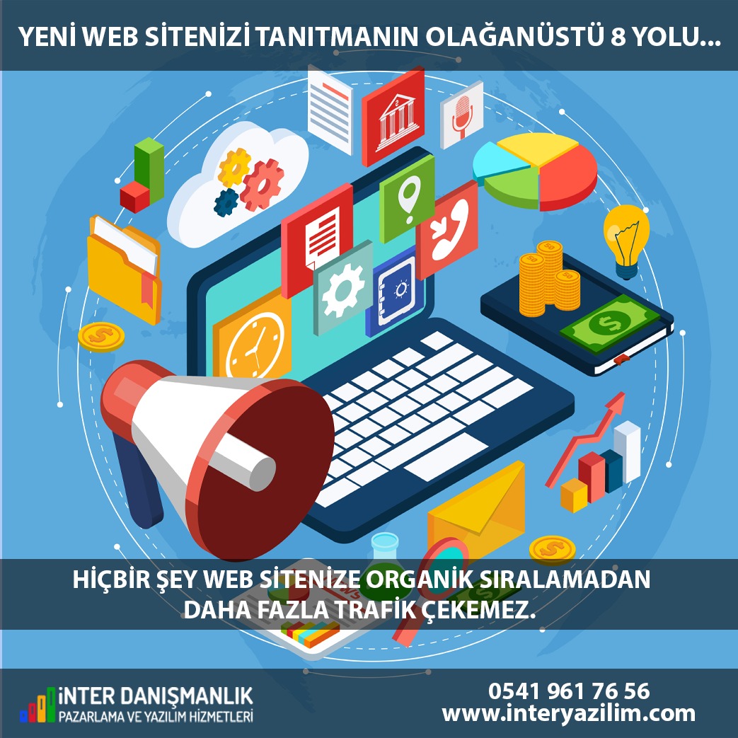 Yeni Web Sitenizi Tanıtmanın 8 Olağanüstü Yolu